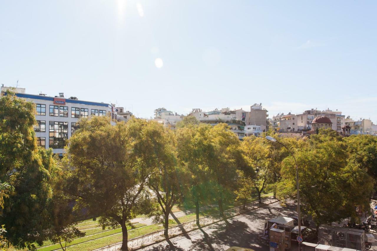 Private Central View Rooms In Apartment Near To Acropolis Metro Station Athens Exterior photo